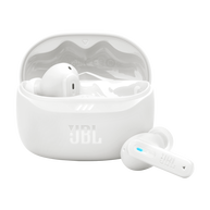 JBL Tune Beam 2 - White - True Wireless Noise Cancelling Earbuds - Hero